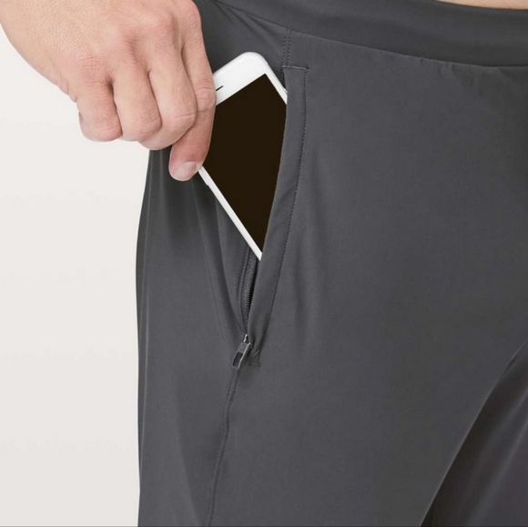 Lululemon Surge Jogger In Obsidian Small 29" Inseam Pockets Ankle Zip Reflective - Picture 11 of 11